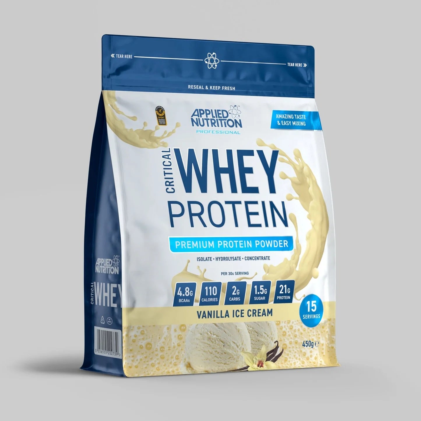 Applied Nutrition Critical Whey 450g Vanilla Ice Cream